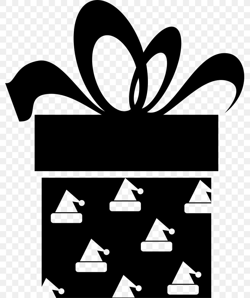 Gift Box Christmas, PNG, 785x980px, Gift, Artwork, Birthday, Black, Black And White Download Free