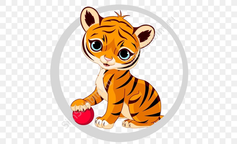 Tiger Cartoon Clip Art, PNG, 500x500px, Tiger, Big Cats, Carnivoran, Cartoon, Cat Download Free