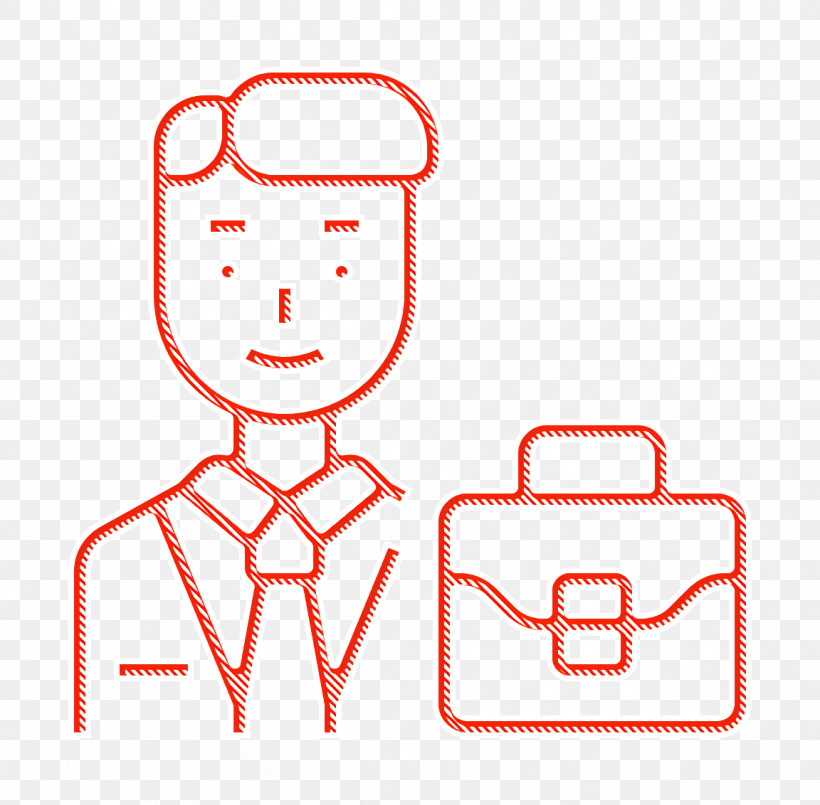 Career Icon Businessman Icon, PNG, 1152x1132px, Career Icon, Businessman Icon, Line, Line Art, Red Download Free