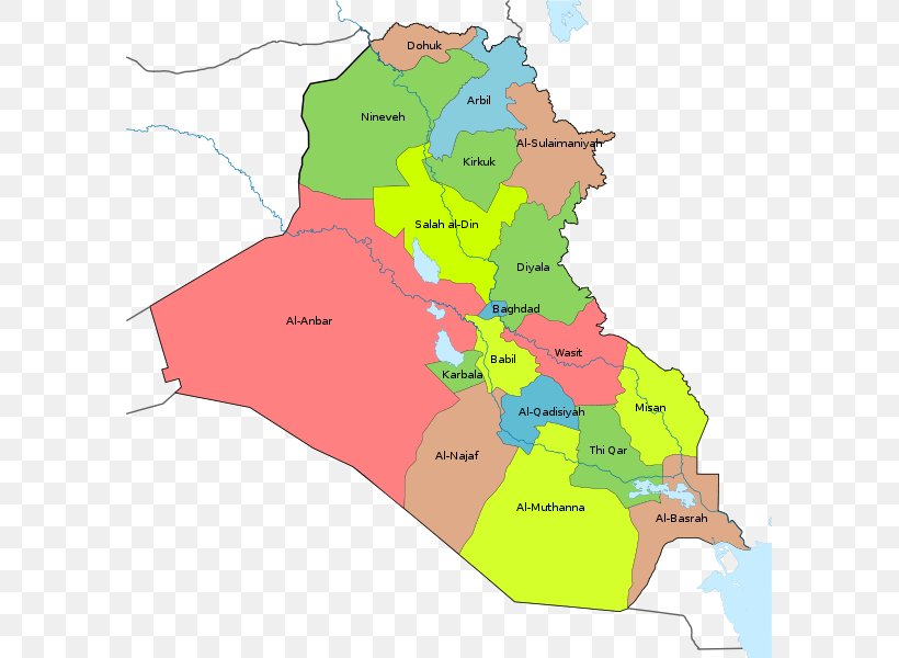 Diyala Governorate Baghdad Iraqi Kurdistan Governorates Of Iraq Saladin Governorate, PNG, 589x600px, Diyala Governorate, Al Anbar Governorate, Area, Baghdad, Baghdad Governorate Download Free