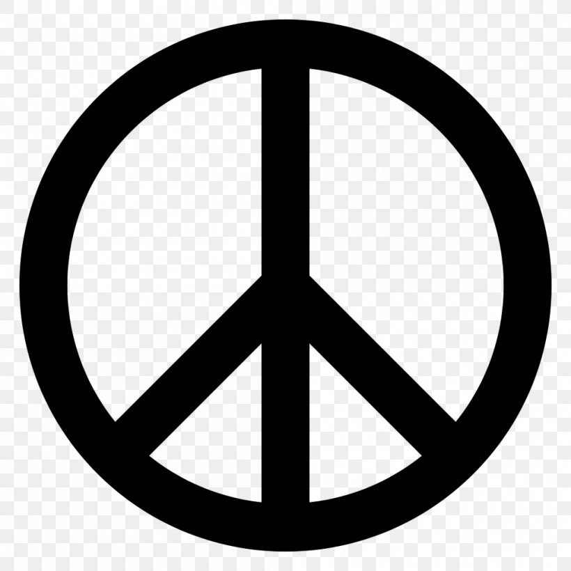 Peace Symbols Doves As Symbols Clip Art, PNG, 1000x1000px, Peace Symbols, Area, Black And White, Culture, Direct Action Committee Download Free