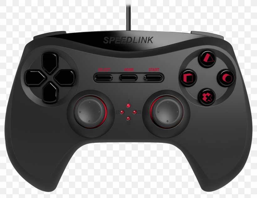 Black Joystick Speedlink STRIKE NX Logitech Driving Force GT Game Controllers, PNG, 1500x1157px, Black, All Xbox Accessory, Computer Component, Controller, Electronic Device Download Free