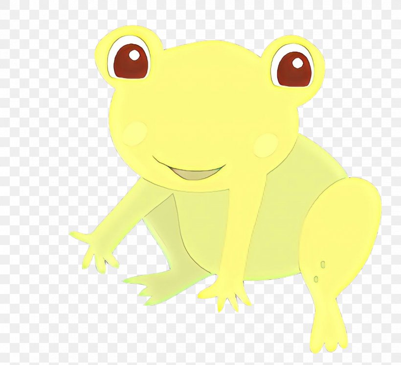Cartoon Yellow Clip Art Frog Smile, PNG, 1329x1208px, Cartoon, Frog, Smile, Yellow Download Free