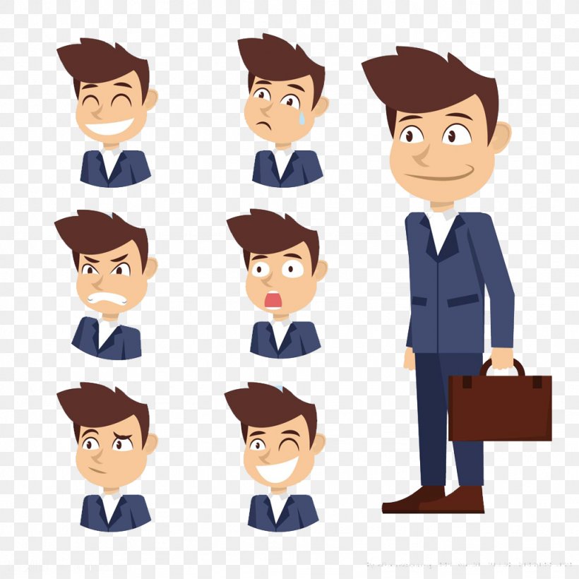 Character Cartoon Illustration, PNG, 1024x1024px, Character, Animation, Business, Caricature, Cartoon Download Free