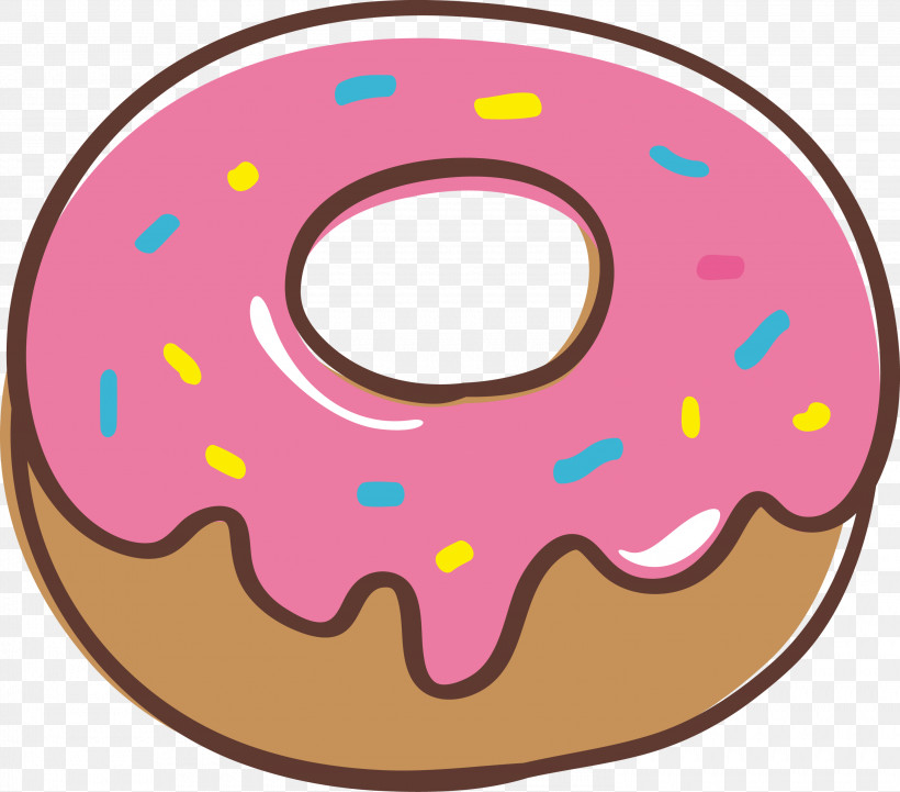 Doughnut Donut, PNG, 3000x2639px, Doughnut, Auto Part, Baked Goods, Ciambella, Circle Download Free