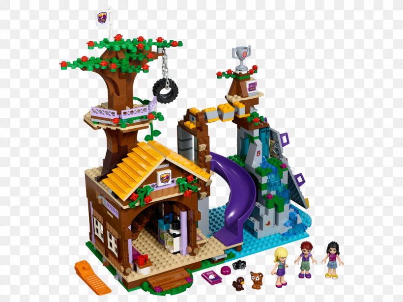 LEGO 41122 Friends Adventure Camp Tree House Toy LEGO Friends Window, PNG, 1024x768px, Tree House, Building, Christmas Ornament, Cupboard, House Download Free