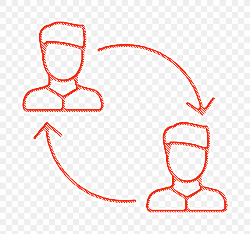 Management Icon Work Icon Exchange Personel Icon, PNG, 1228x1152px, Management Icon, Geometry, Headgear, Hm, Line Download Free