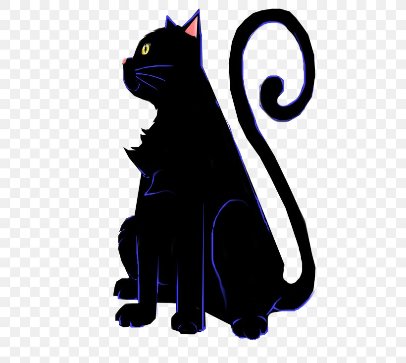 Black Cat Kitten Clip Art, PNG, 550x733px, Black Cat, Art, Black, Black And White, Carnivoran Download Free