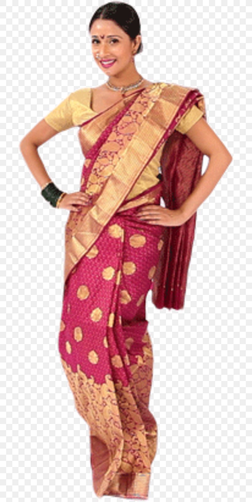 Maharashtra Kanchipuram Maharashtrian Cuisine Sari Draped Garment, PNG, 700x1634px, Maharashtra, Clothing, Costume, Dhoti, Draped Garment Download Free