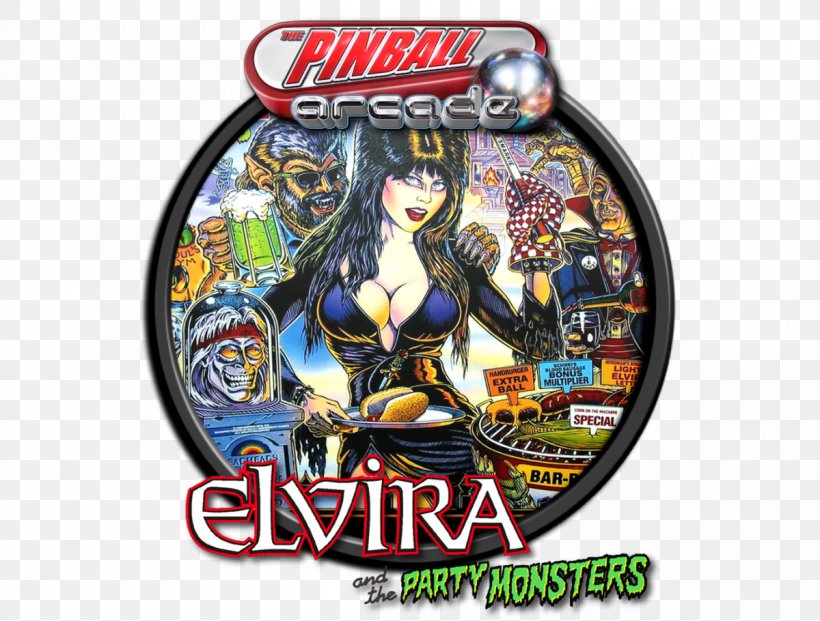 Elvira And The Party Monsters The Pinball Arcade Elvira II: The Jaws Of Cerberus Arcade Game, PNG, 1200x910px, Pinball Arcade, Action Figure, Arcade Game, Call Of Duty, Cassandra Peterson Download Free