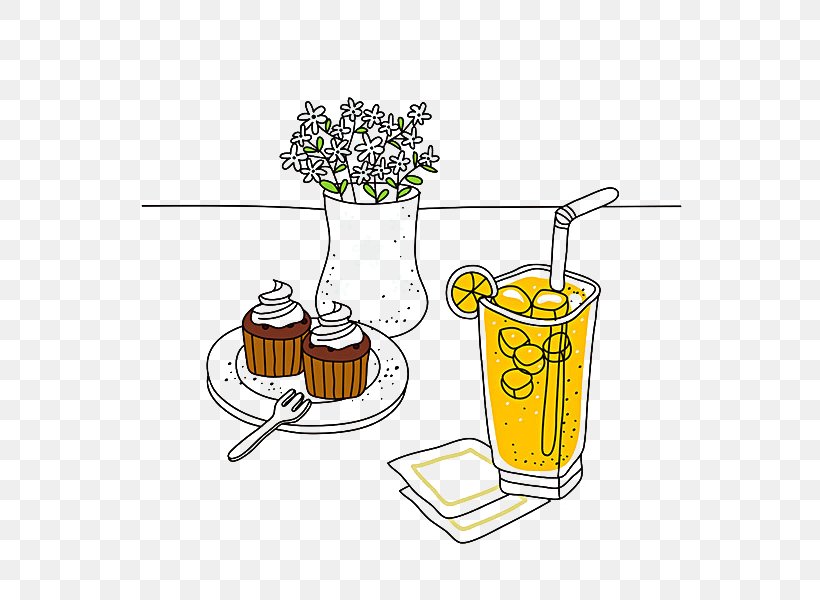 Iced Tea Drink Paper Drawing Illustration, PNG, 600x600px, Iced Tea, Cartoon, Dessert, Drawing, Drink Download Free