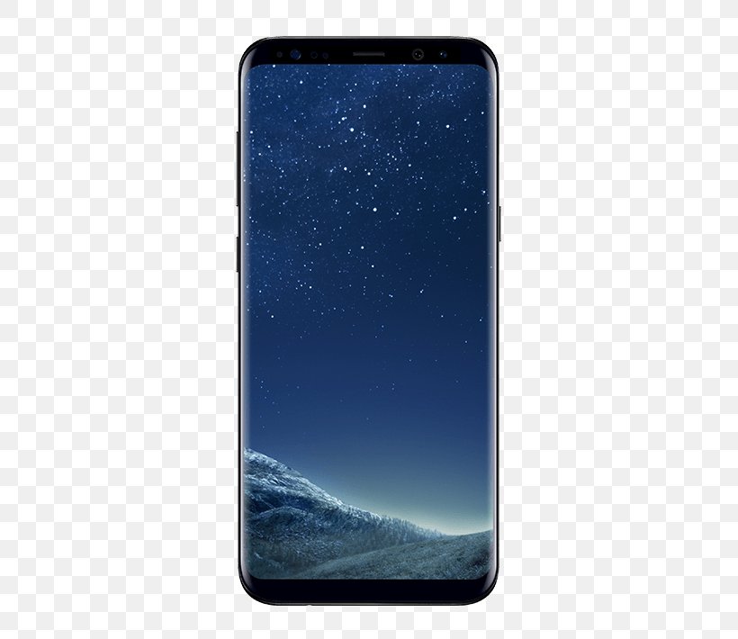 Samsung Galaxy S8+ Smartphone Telephone Midnight Black, PNG, 710x710px, Samsung Galaxy S8, Cellular Network, Communication Device, Display Device, Electric Blue Download Free
