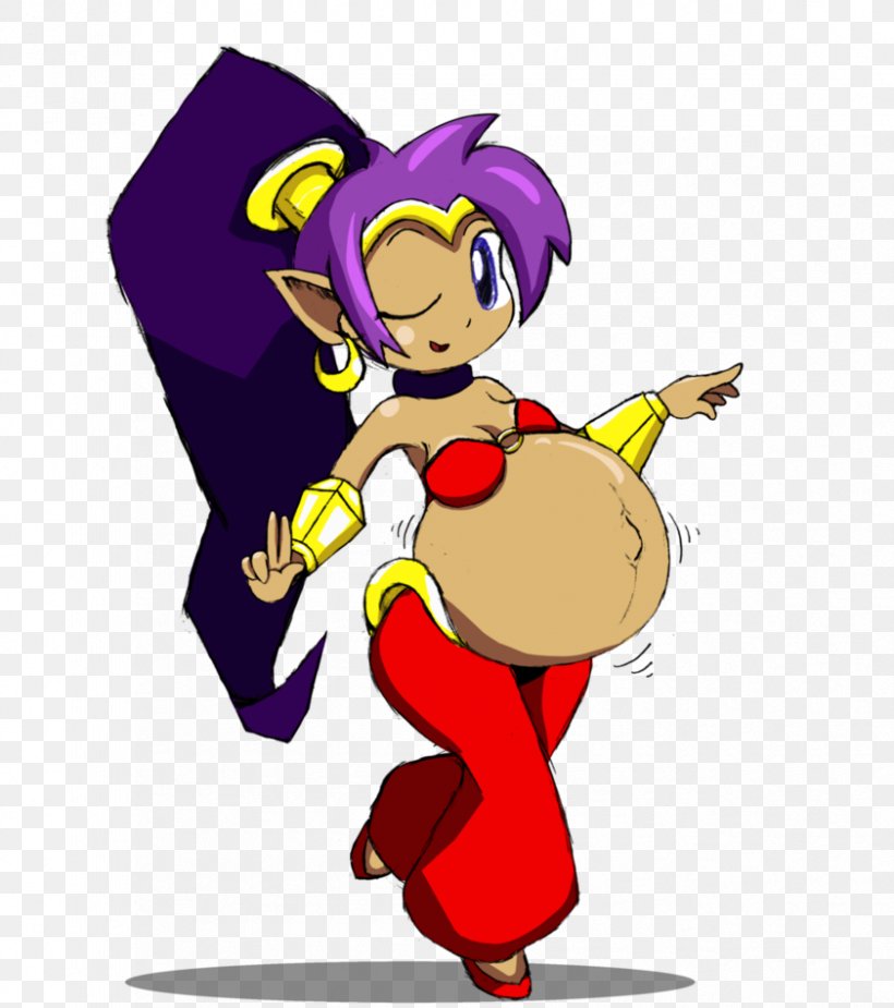 Shantae: Half-Genie Hero Shantae And The Pirate's Curse Art Drawing Video Game, PNG, 841x949px, Watercolor, Cartoon, Flower, Frame, Heart Download Free