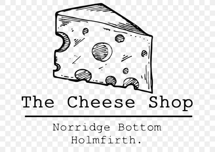 The Cheese Shop Drawing Swiss Cheese Clip Art, PNG, 697x580px, Cheese, Area, Auto Part, Black And White, Brand Download Free