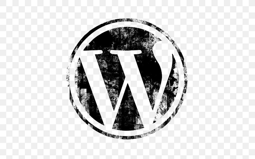 WordPress Blog Content Management System LiveChat, PNG, 512x512px, Wordpress, Black And White, Blog, Brand, Content Management Download Free