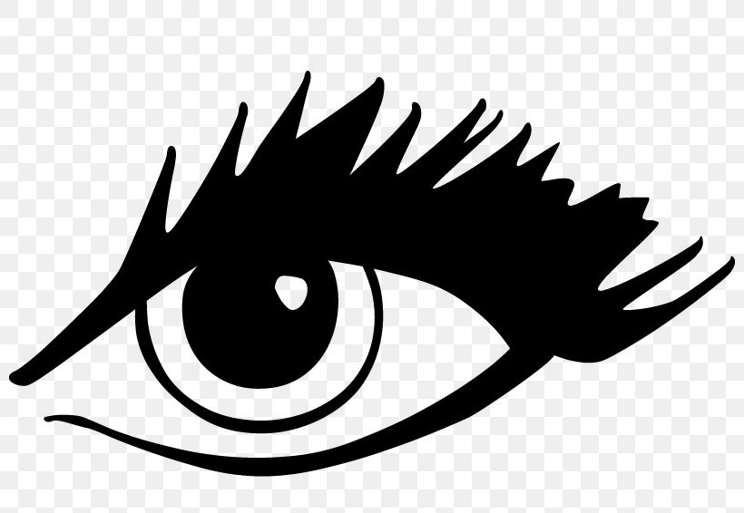 Eye Desktop Wallpaper Clip Art, PNG, 800x566px, Eye, Black, Black And White, Eye Liner, Eyebrow Download Free