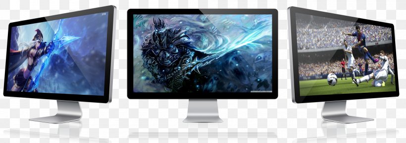 LED-backlit LCD Computer Monitors LCD Television Television Set Display Device, PNG, 2000x708px, Ledbacklit Lcd, Backlight, Collectible Card Game, Computer Monitor, Computer Monitor Accessory Download Free