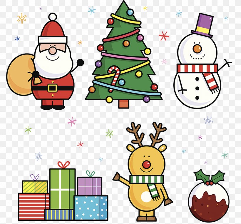 Santa Claus Christmas Ornament Cartoon Illustration, PNG, 1266x1177px, Santa Claus, Art, Cartoon, Christmas, Christmas Decoration Download Free