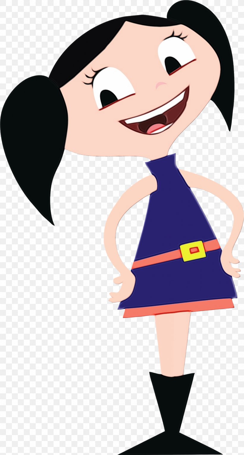 Cartoon Clip Art Animated Cartoon Fictional Character Black Hair, PNG, 859x1600px, Watercolor, Animated Cartoon, Black Hair, Cartoon, Fictional Character Download Free