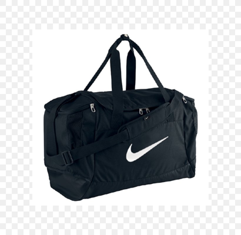 Duffel Bags Nike Club Team Swoosh Duffel Coat, PNG, 600x800px, Duffel, Backpack, Bag, Black, Brand Download Free