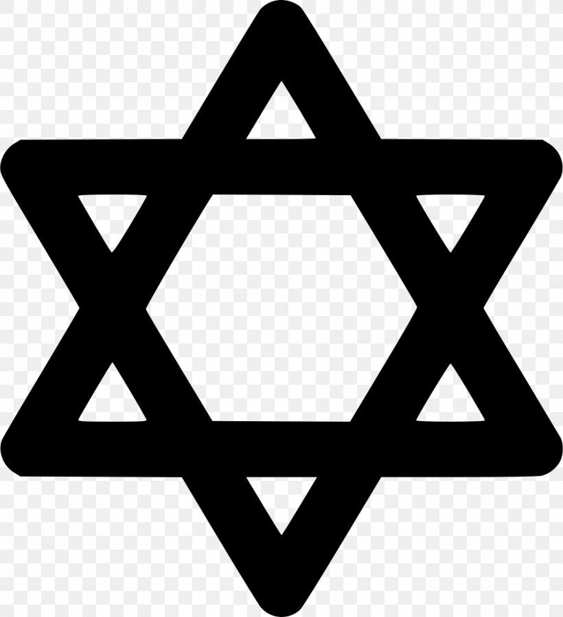 Judaism Star Of David Jewish People Jewish Symbolism, PNG, 894x980px, Judaism, Area, Black And White, Brand, Hebrews Download Free