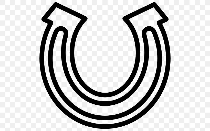 Luck Clip Art, PNG, 512x512px, Luck, Black And White, Business, Horseshoe, Rim Download Free