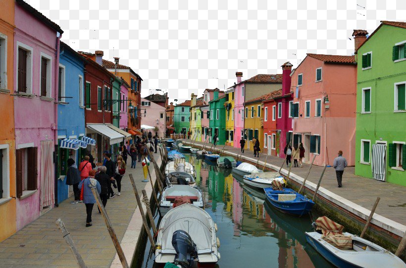 Murano Burano Island Lace Color, PNG, 820x543px, Murano, Burano, Canal, City, Color Download Free