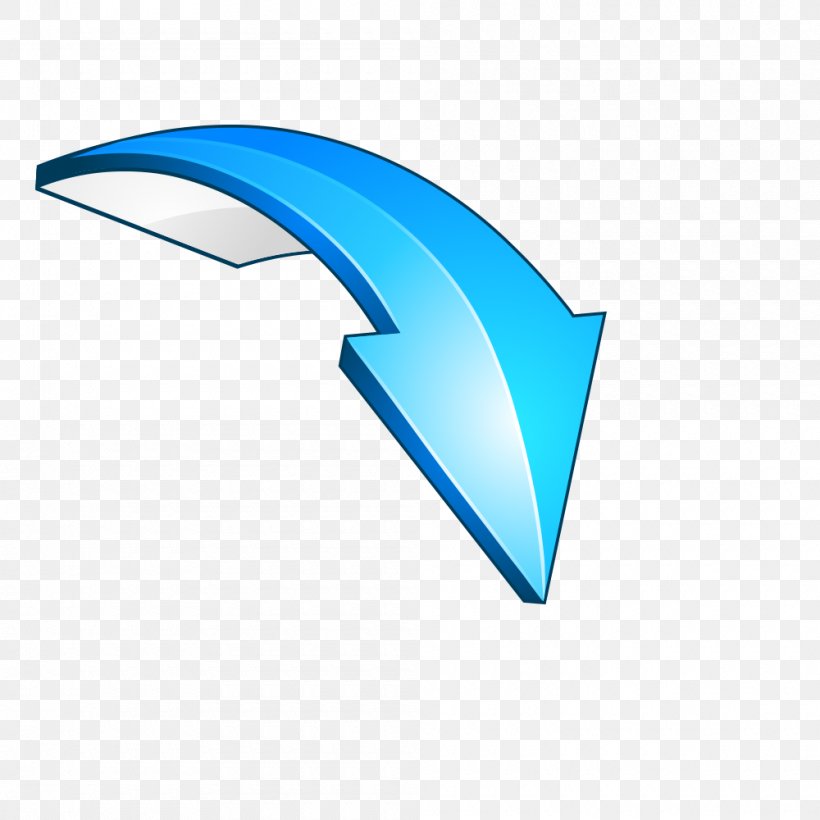 Arrow Euclidean Vector Blue, PNG, 1000x1000px, Blue, Apng, Color, Diagram, Symbol Download Free