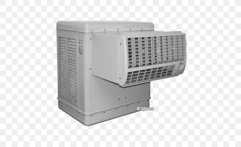 Evaporative Cooler Window Humidifier Air Conditioning, PNG, 500x500px, Evaporative Cooler, Air Conditioning, Airflow, Cooler, Fan Download Free