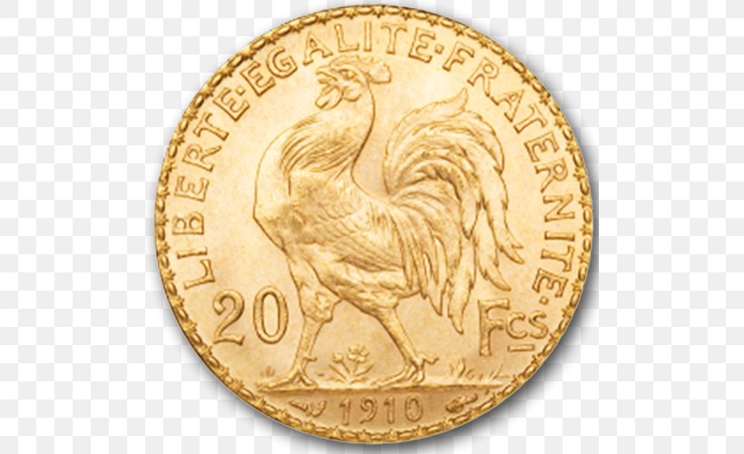 Gold Coin Gold Coin France Gold IRA, PNG, 500x500px, Coin, Bullion, Bullion Coin, Chicken, Chinese Gold Panda Download Free