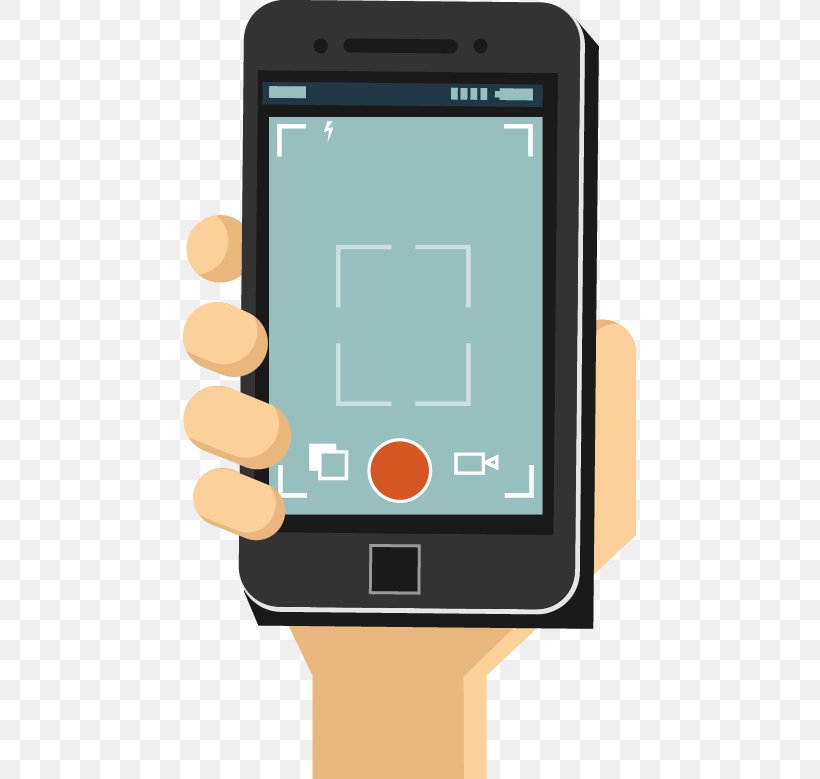 Smartphone Feature Phone Mobile Phone, PNG, 453x779px, Smartphone, Camera, Cartoon, Communication, Communication Device Download Free
