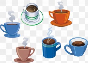 Cup - Turkish Coffee Breakfast Coffee Cup PNG