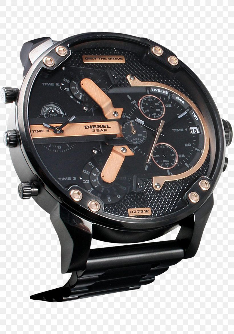 Watch Strap Diesel Mr. Daddy 2.0 Chronograph, PNG, 896x1280px, Watch, Bracelet, Brand, Chronograph, Clothing Download Free