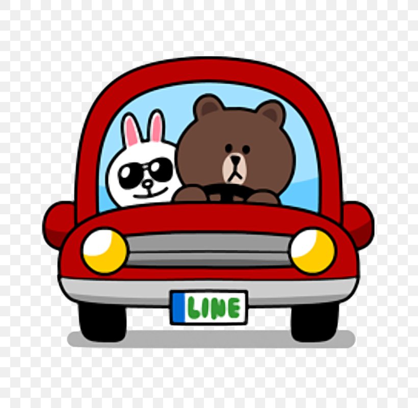 Sticker Line Friends Decal Adhesive Tape, PNG, 800x800px, Sticker, Adhesive Tape, Artwork, Automotive Design, Car Download Free