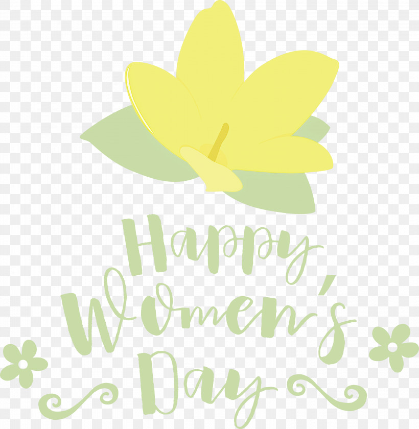 Happy Womens Day Womens Day, PNG, 2928x3000px, Happy Womens Day, Butterflies, Floral Design, Green, Greeting Download Free