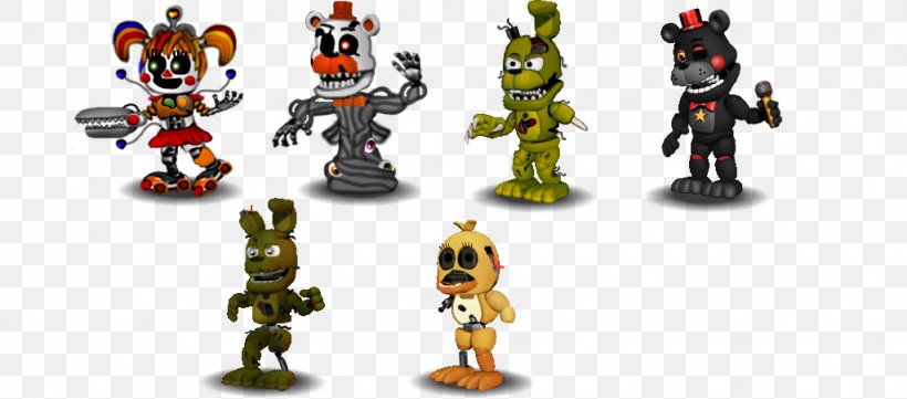 Five Nights At Freddy's 2 Animatronics Action & Toy Figures Character Adventure, PNG, 1024x452px, Animatronics, Action Figure, Action Toy Figures, Adventure, Animal Figure Download Free