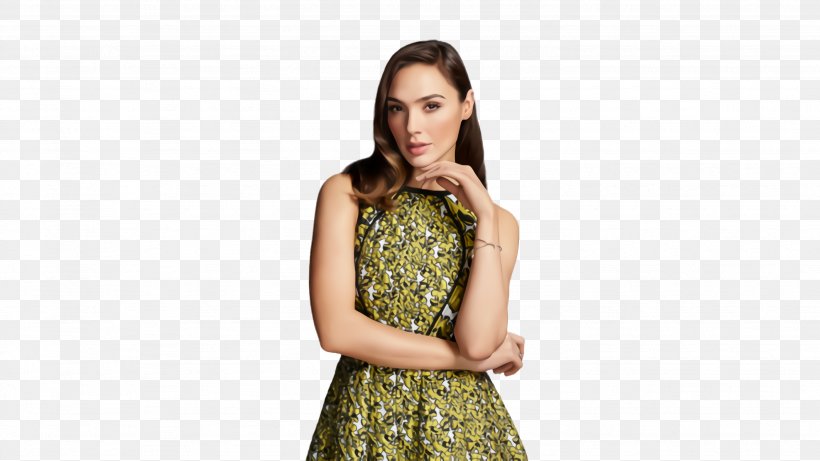 Green Clothing Yellow Dress Outerwear, PNG, 2664x1500px, Green, Beige, Clothing, Dress, Neck Download Free