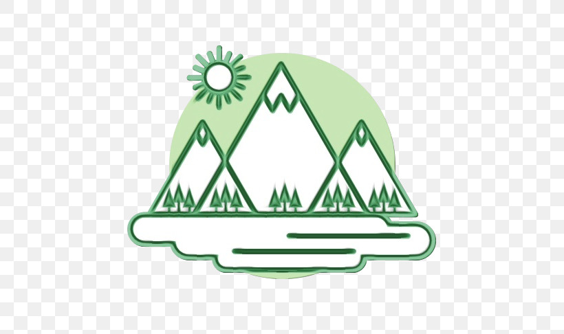 Logo Symbol Green Line Meter, PNG, 671x486px, Watercolor, Geometry, Green, Line, Logo Download Free