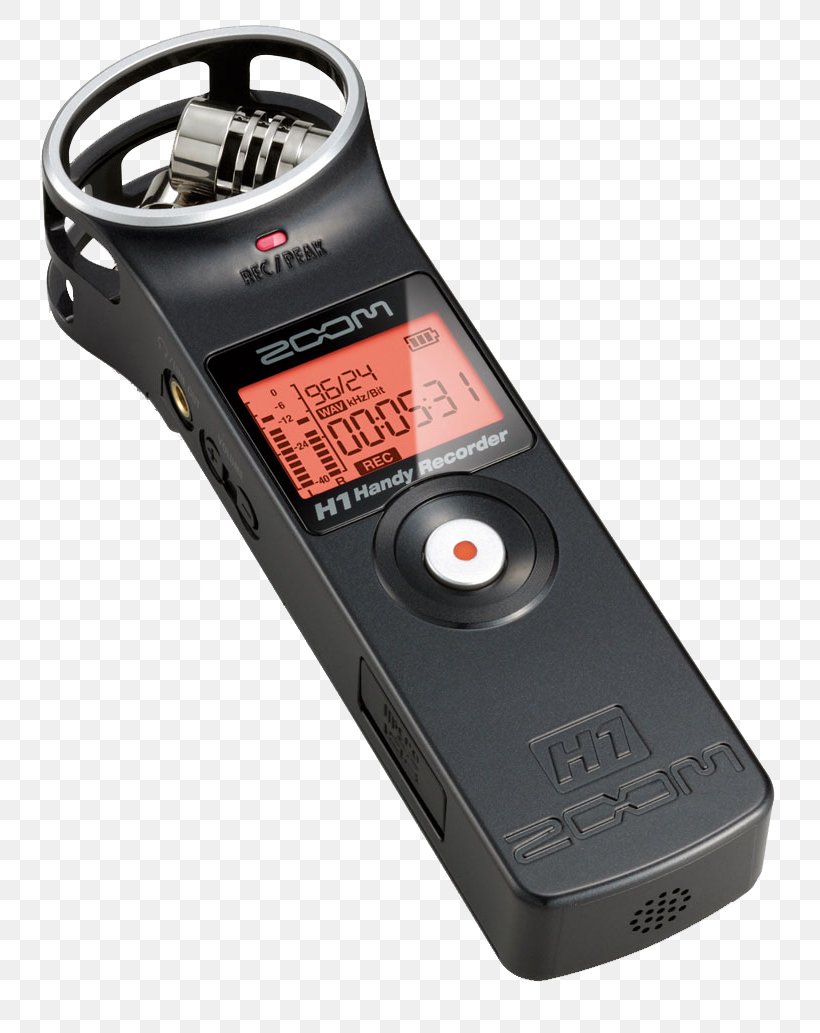 Microphone Digital Audio Zoom Corporation Zoom H4n Handy Recorder Sound Recording And Reproduction, PNG, 800x1033px, Microphone, Audio, Digital Audio, Digital Recording, Electronics Download Free