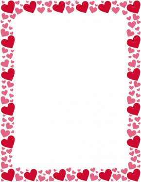 Borders And Frames Clip Art Right Border Of Heart Image, PNG ...