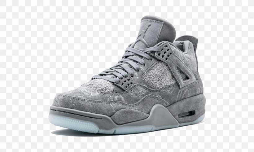 Air Jordan 4 Retro Kaws 930155 003 Nike Sports Shoes, PNG, 1000x600px, Air Jordan, Artist, Athletic Shoe, Basketball Shoe, Black Download Free