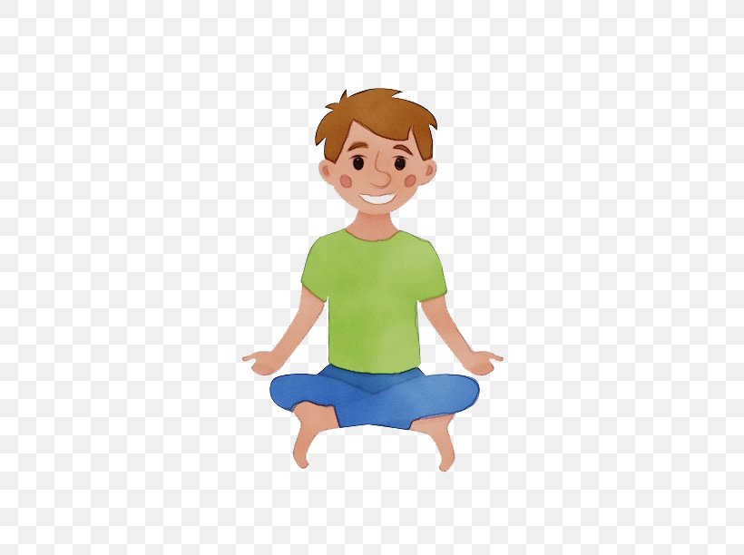 Cartoon Child Sitting Arm Physical Fitness, PNG, 612x612px, Watercolor, Arm, Cartoon, Child, Leg Download Free