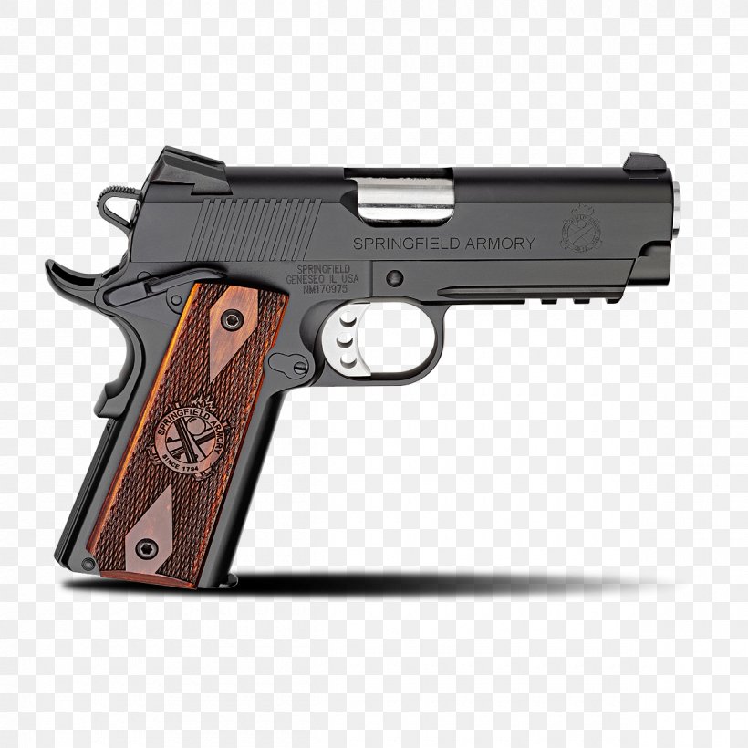Springfield Armory .45 ACP M1911 Pistol Automatic Colt Pistol, PNG, 1200x1200px, 45 Acp, Springfield Armory, Air Gun, Ammunition, Automatic Colt Pistol Download Free