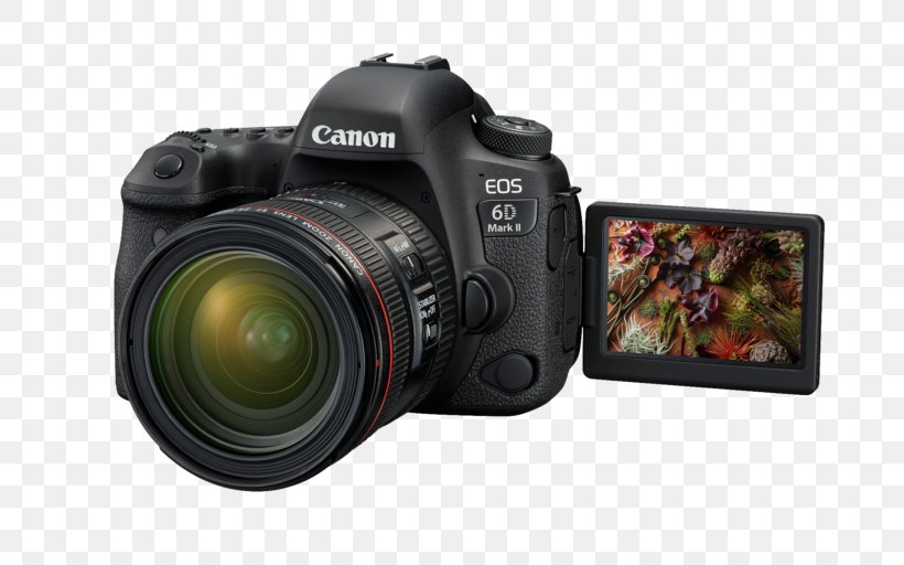 Canon EOS 6D Canon EF 24–105mm Lens Full-frame Digital SLR Camera, PNG, 768x512px, Canon Eos 6d, Camera, Camera Accessory, Camera Lens, Cameras Optics Download Free
