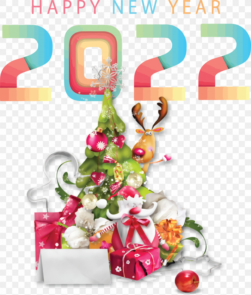 Happy 2022 New Year 2022 New Year 2022, PNG, 2552x3000px, Christmas Day, Bauble, Christmas Card, Christmas Elf, Christmas Tree Download Free