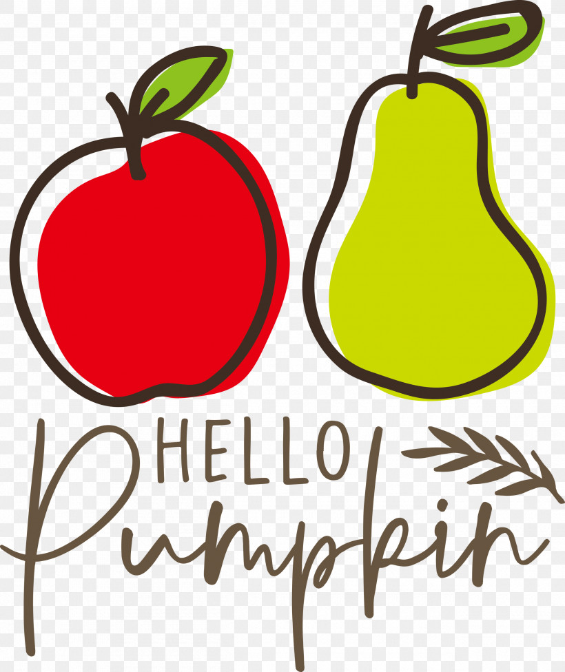 Hello Pumpkin Autumn Thanksgiving, PNG, 2520x3000px, Autumn, Flower, Line, Logo, Pear Download Free