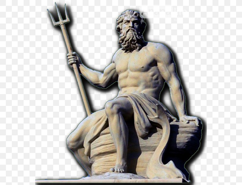 Poseidon Zeus Apollo Greek Sea Gods Neptune, PNG, 582x629px, Poseidon, Apollo, Art, Classical Sculpture, Cronus Download Free