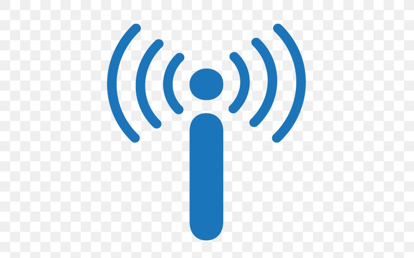 Wi-Fi Wireless Aerials, PNG, 512x512px, Wifi, Aerials, Area, Blue, Brand Download Free