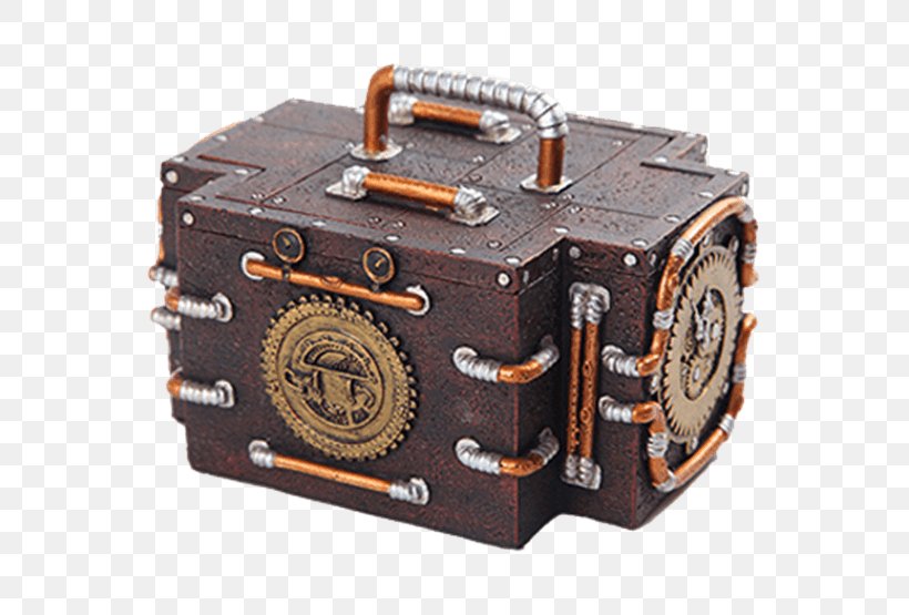 Steampunk Decorative Box Goth Subculture Gift, PNG, 555x555px, Steampunk, Box, Casket, Clothing, Decorative Arts Download Free