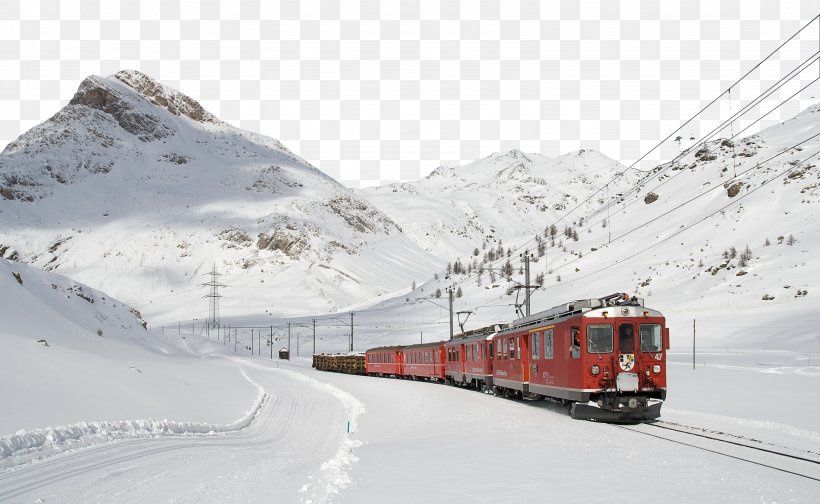 Bernina Express Lugano St. Moritz Train Travel, PNG, 3144x1936px, Bernina Express, Alps, Christmas, Danh Lam Thu1eafng Cu1ea3nh, Eurail Download Free